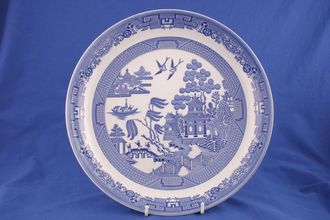 Spode Blue Room Collection Serving Bowl Willow (Shallow Buffet Dish) 11 1/2"
