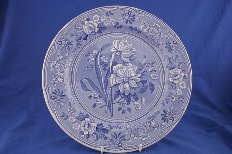 Spode Blue Room Collection Platter Spode Blue Room Collection - Botanical (Rimmed Service Platter) 12 3/4"