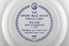 Spode Blue Room Collection Dinner Plate Willow (Georgian Dresser Plate) 10 1/2" thumb 2