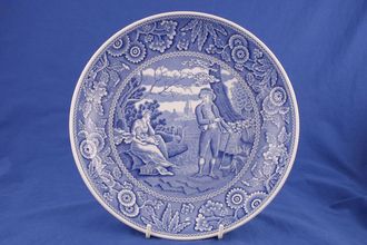 Sell Spode Blue Room Collection Serving Bowl Spode Blue Room Collection - Woodman (Shallow Buffet Dish) 10"