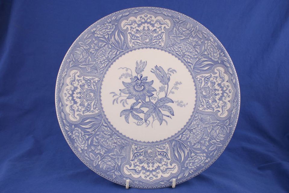 Spode Blue Room Collection Platter Floral (Gateaux/ Buffet ) 12 3/4"