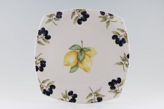 Sell Royal Doulton Carmina - T.C.1277 Plate Square.Lemons in centre, olives round the edge, white background 11 3/4"