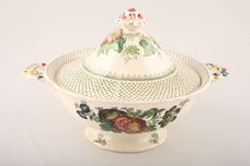Masons Paynsley - Green Vegetable Tureen with Lid Some slight variation on floral pattern thumb 1