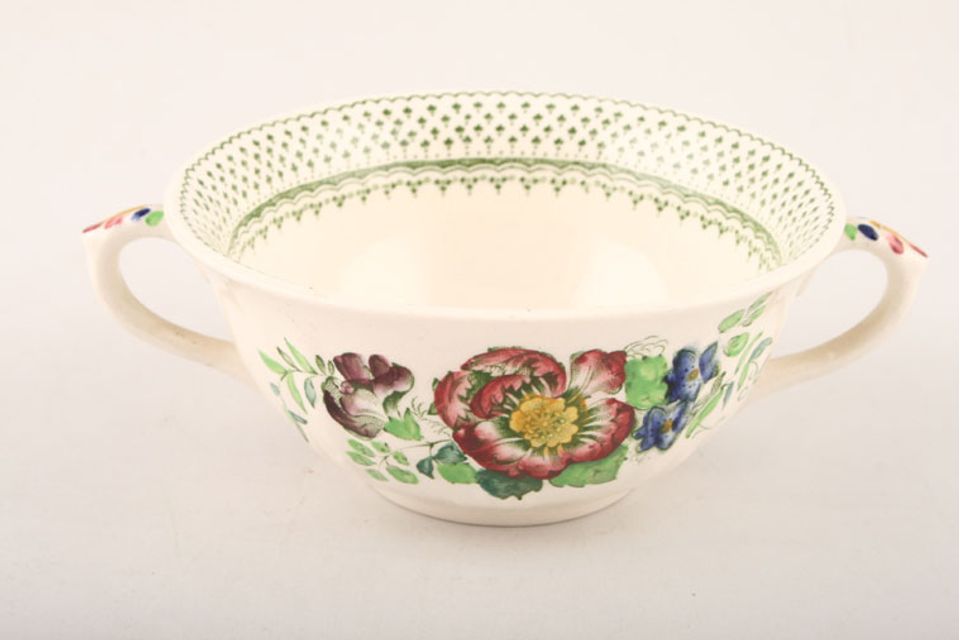 Masons Paynsley - Green Soup Cup With two handles