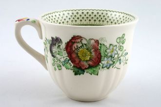 Sell Masons Paynsley - Green Teacup Slightly fluted sides 3 3/8" x 2 7/8"