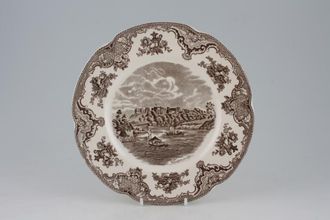 Johnson Brothers Old Britain Castles - Brown Breakfast / Lunch Plate 8 3/4"