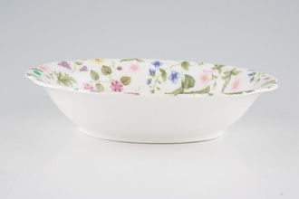 Queens Country Meadow Vegetable Dish (Open) 9 1/4"