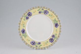 Queens Viola Salad/Dessert Plate 8 1/4"