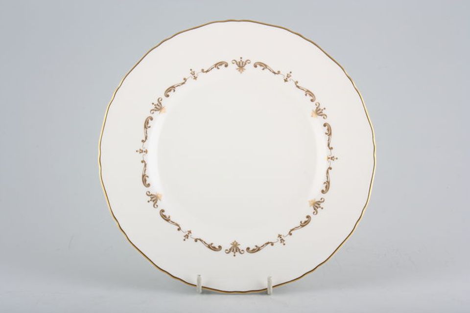 Royal Worcester Gold Chantilly Dinner Plate 10 3/4"