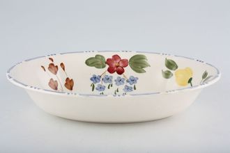 Simpsons Belle Fiore Vegetable Dish (Open) oval 9 1/2"