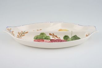 Sell Simpsons Belle Fiore Serving Dish Triple dish, oval 11"