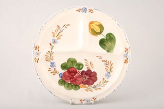 Sell Simpsons Belle Fiore Serving Dish Round, shallow triple dish 9 7/8"