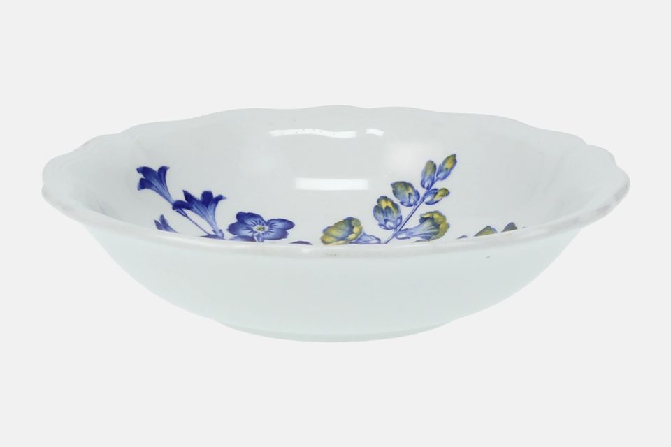 Spode Blue Flowers Soup / Cereal Bowl 6 1/2"