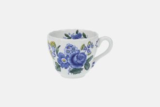 Spode Blue Flowers Teacup 3 1/4" x 2 3/4"