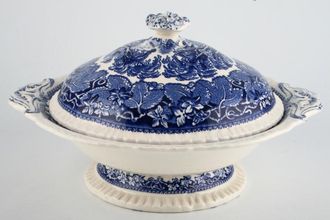 Sell Masons Vista - Blue Vegetable Tureen with Lid Round shape