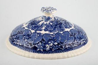 Masons Vista - Blue Vegetable Tureen Lid Only Round