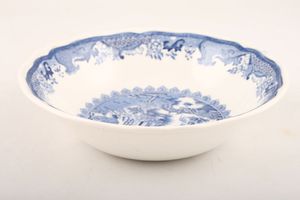 Masons Willow - Blue Soup / Cereal Bowl