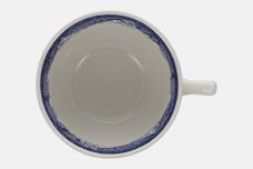 Masons Willow - Blue Teacup Pattern inside rim of cup 3 5/8" x 2 3/8" thumb 4