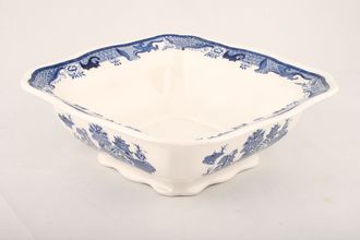Masons Willow - Blue Vegetable Tureen Base Only Square