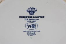 Masons Willow - Blue Teapot The backstamp states Ringtons Ltd 75th anniversary 1907 - 1982 1 1/2pt thumb 3