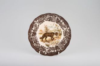 Palissy Game Series - Animals Tea / Side Plate Fox 7"