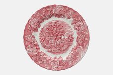 Wood & Sons English Scenery - Pink Dinner Plate Fluted 10" thumb 1