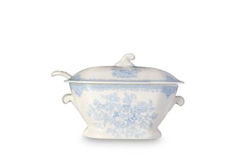 Sell Burleigh Blue Asiatic Pheasants Soup Tureen and Ladle