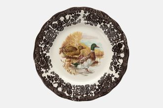 Sell Palissy Game Series - Birds Dinner Plate mallard - sizes may vary slightly. 10"