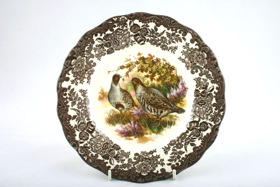 Palissy Game Series - Birds Salad/Dessert Plate partridge 8"