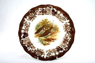 Palissy Game Series - Birds Salad/Dessert Plate woodcock 8"