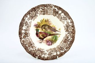 Palissy Game Series - Birds Rimmed Bowl pheasant 9"