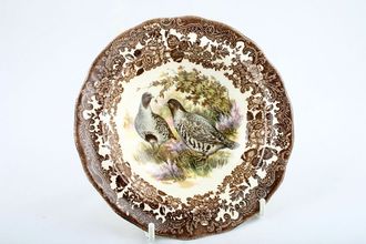 Palissy Game Series - Birds Fruit Saucer rimmed - partridge 6 1/4"