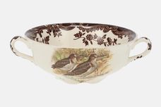 Palissy Game Series - Birds Soup Cup Pheasant and Woodcock, Mallard on inside 5" x 2" thumb 3