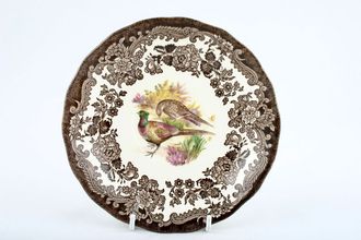 Palissy Game Series - Birds Soup Cup Saucer pheasant 6 1/4"