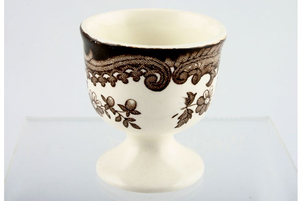 Palissy Game Series - Birds Egg Cup footed 1 7/8" x 2 1/8"