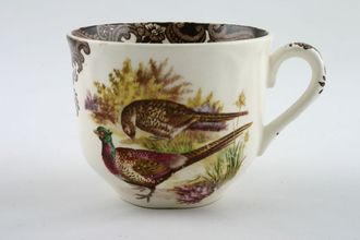 Palissy Game Series - Birds Teacup pheasant/woodcock 3 1/4" x 2 3/4"