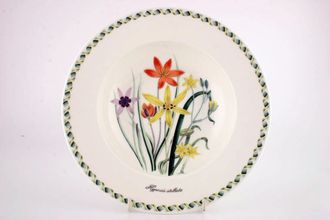 Sell Portmeirion Ladies Flower Garden Rimmed Bowl Hypoxis Stellata - Backstamps Vary 9 1/2"