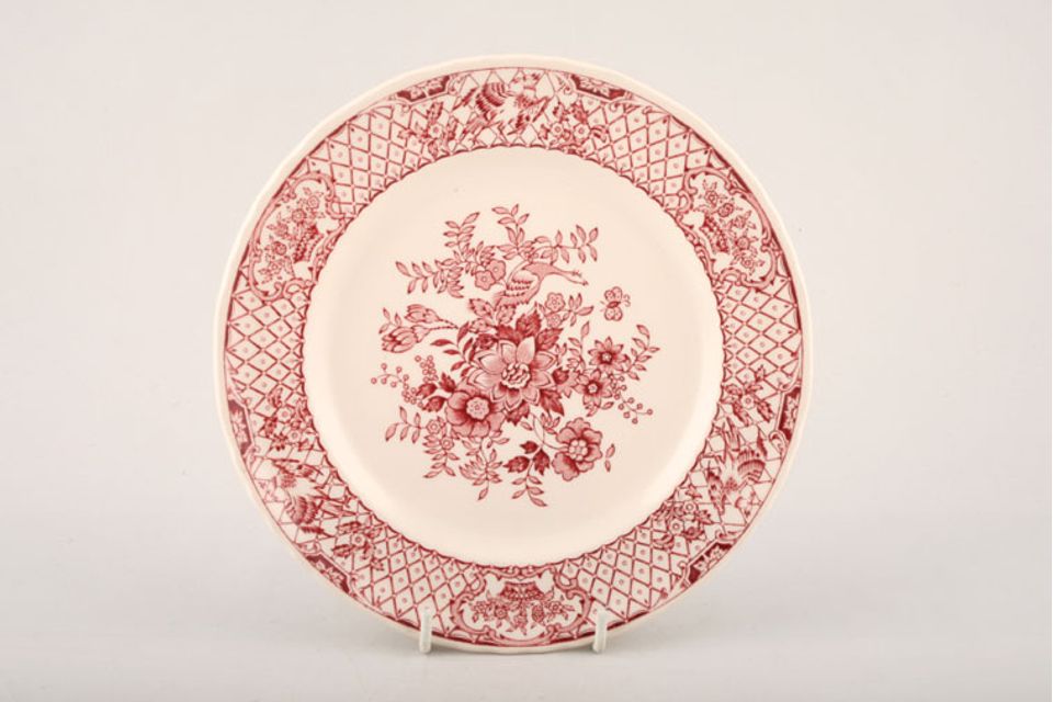 Masons Stratford - Pink Breakfast / Lunch Plate 8 3/4"
