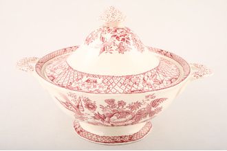 Masons Stratford - Pink Vegetable Tureen with Lid Round