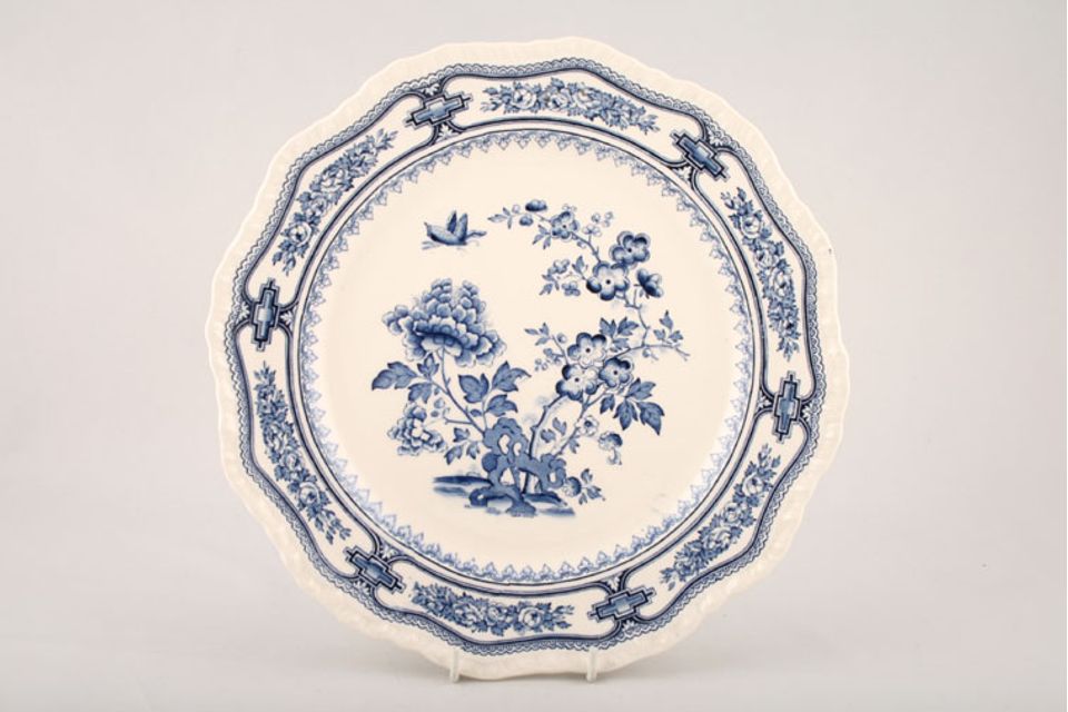 Masons Manchu - Blue Breakfast / Lunch Plate 9"