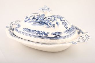 Sell Masons Manchu - Blue Vegetable Tureen with Lid