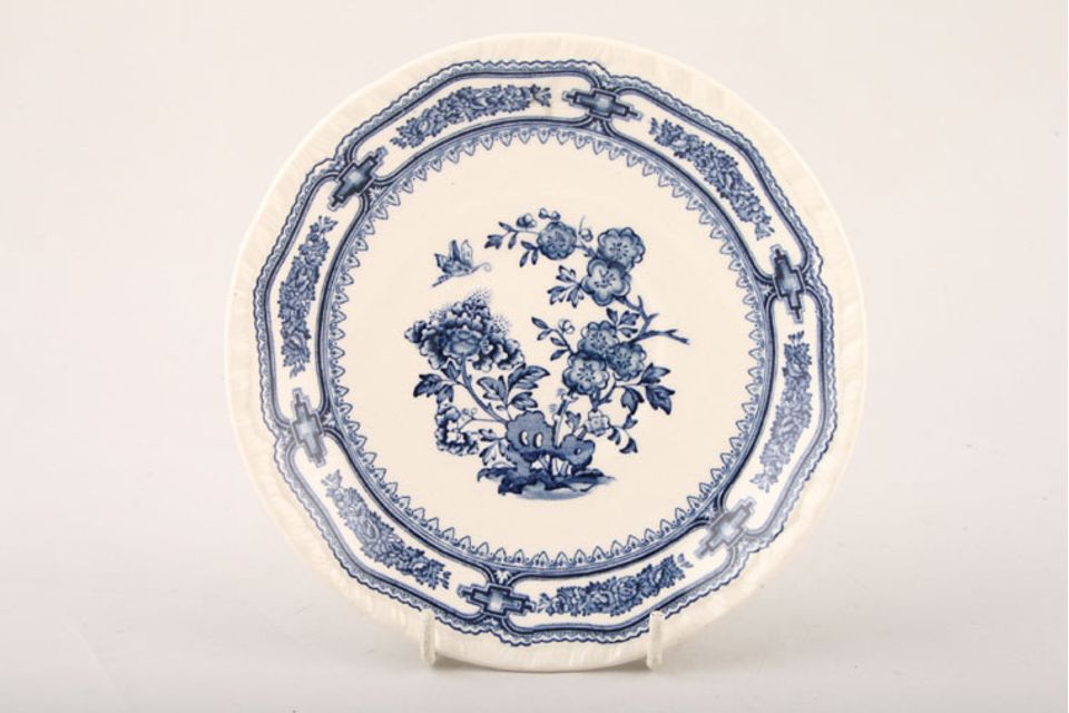 Masons Manchu - Blue Breakfast Saucer 7 1/8"