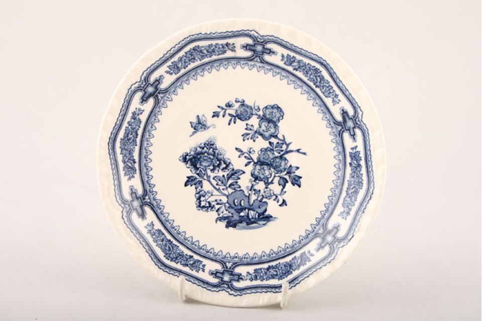 Masons Manchu - Blue Tea Saucer 6 3/8"