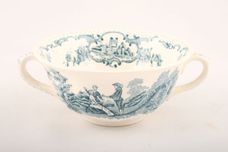 Masons Romantic - Blue Soup Cup With two handles thumb 1