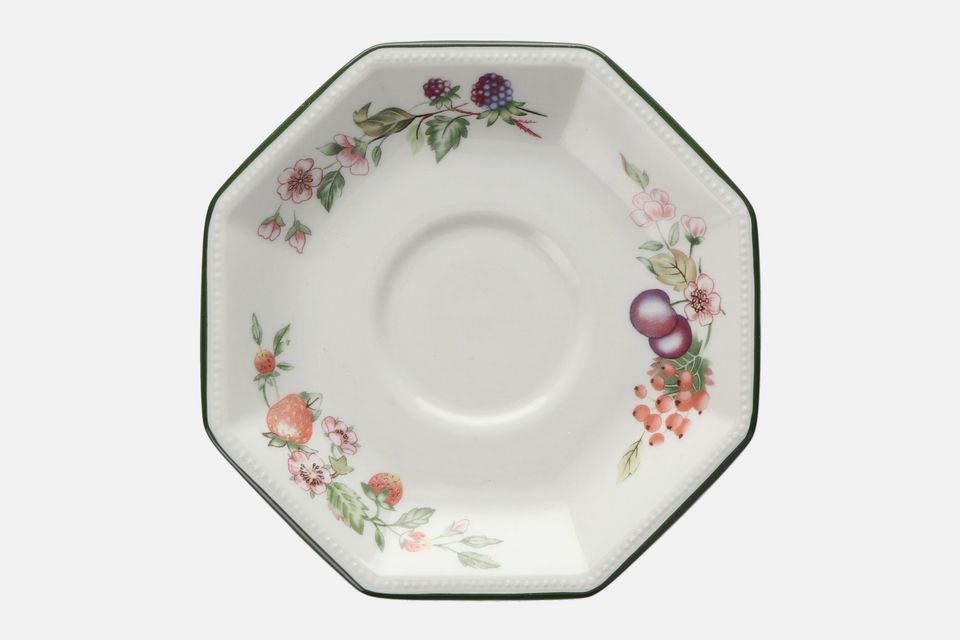 Johnson Brothers Fresh Fruit Breakfast Saucer Also For Soup Cups 6"