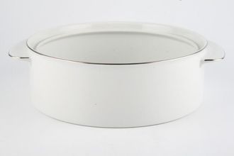 Sell Thomas Medaillon Platinum Band - White with Thin Silver Line Vegetable Tureen Base Only 2pt