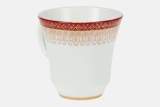 Royal Grafton Majestic - Red Teacup Straight sided, no foot 3 1/4" x 3 1/4" thumb 3