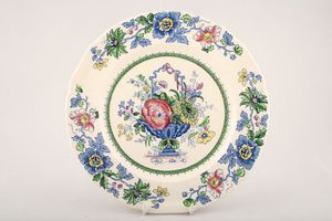 Masons Strathmore - Pink + Blue Breakfast / Lunch Plate