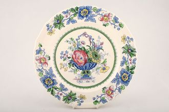 Masons Strathmore - Pink + Blue Breakfast / Lunch Plate 8 3/4"