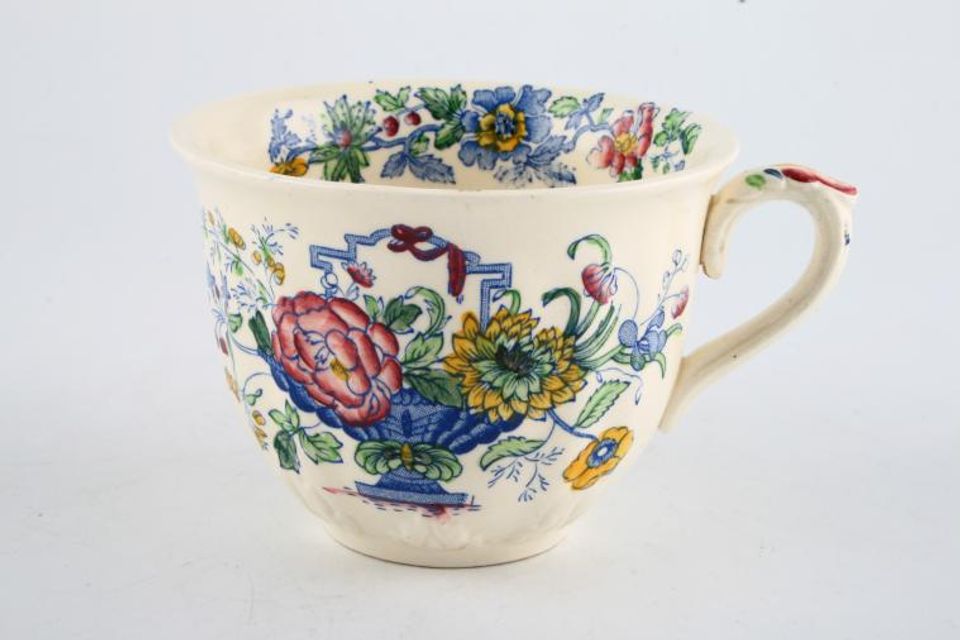 Masons Strathmore - Pink + Blue Breakfast Cup 4 1/8" x 3"